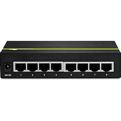 8-Port Gigabit GREENnet PoE+ Switch