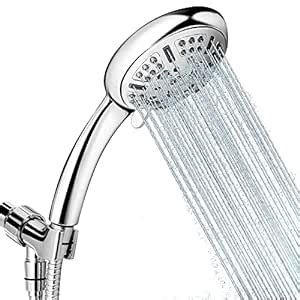 Upgraded High Pressure Handheld Shower Head 9 Functions Hand Held ...
