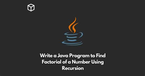 Image result for Factorial Recursion Java Code