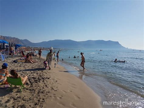Palermo. ...die schönsten Strände um Palermo. spiaggia. dolce vita ...
