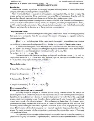 Chemistry Notes for class 12 Chapter 3 Electrochemistry - Chemistry ...