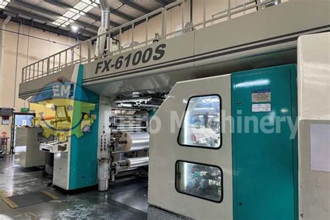 Flexo Printing Presses from Top Quality Brands | Available for Sale
