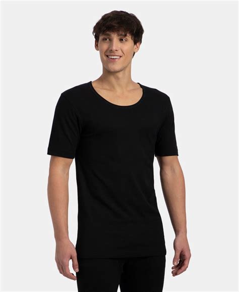 Buy Super Combed Cotton Rich Brushed Fabric Half Sleeved Thermal ...