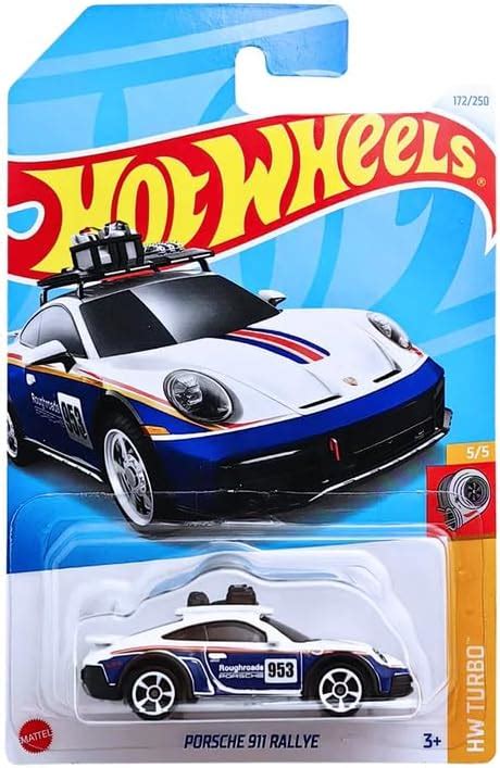 Hot Wheels Porsche 911 Rallye HW Turbo for Ages 3 and Up (White/Blue ...