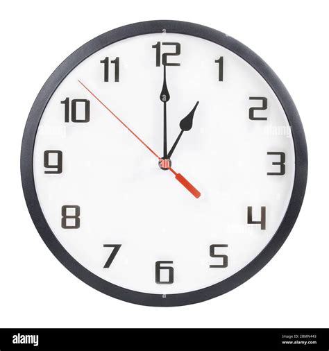 Wall clock 1am hi-res stock photography and images - Alamy