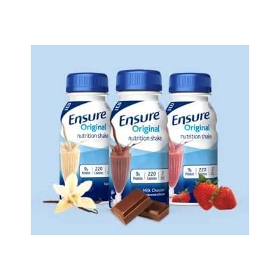 Buy Ensure Original Nutrition Meal Replacement Shake Variety sampler ...