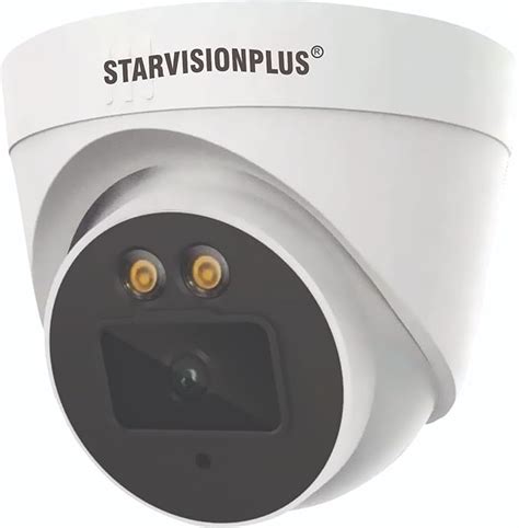 Buy STARVISIONPLUS 8MP ColorVu 4K Dome IP66 Dome CCTV Security Camera ...