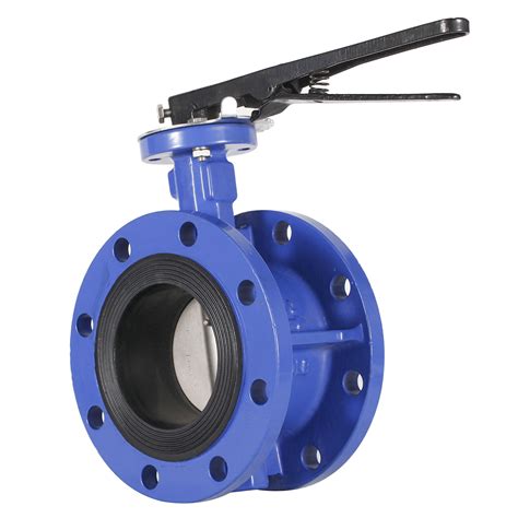 Wafer butterfly Valve Flanged Ductile PN16
