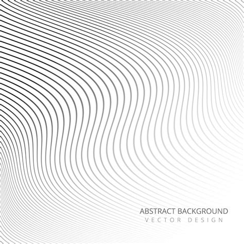 Sfondio di linee eleganti e astratte | Vettore Gratis