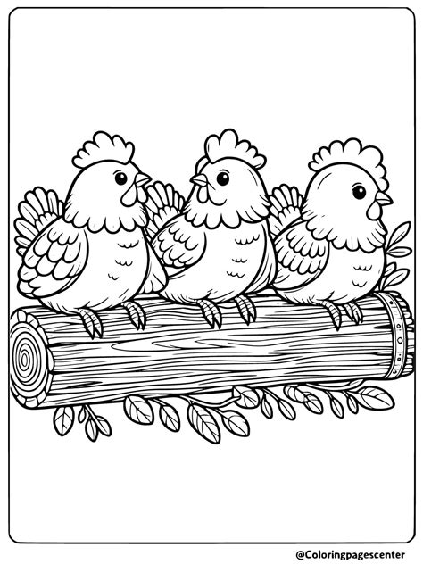 Chicken Coloring Pages | Free Printable PDFs