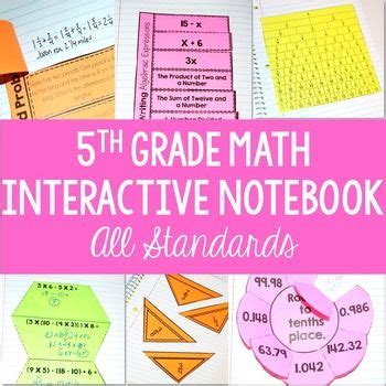 Image result for Math Interactive Notebook Template