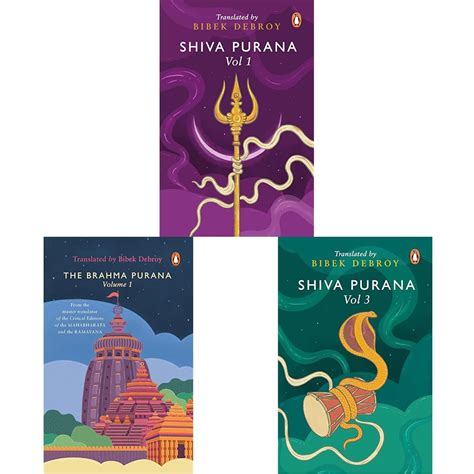 Shiva Purana Vol. 1 & Brahma Purana Volume 1 & Shiva Purana Vol. 3 ...