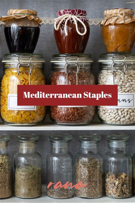 mediterranean diet essentials