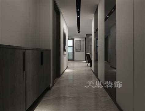 郑州融创东方宸院装修效果图 136平三居户型高级灰的冷静气息