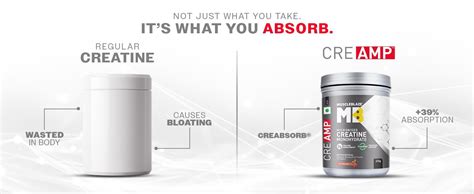 MuscleBlaze Micronised Creatine Monohydrate CreAMP Powder, Citrus Blast ...