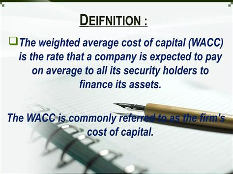 Wacc group presentation | PPT