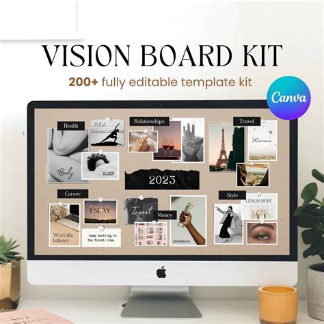 Image result for Vision Board Template