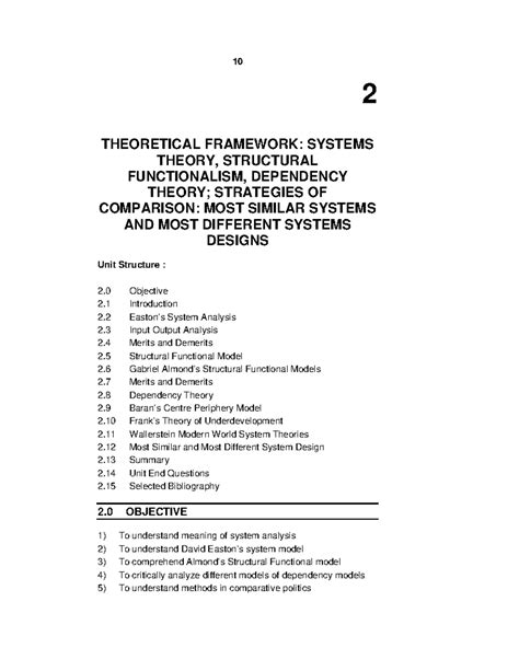 Systems Theory and Structural Functionalism: A Comparative Analysis ...