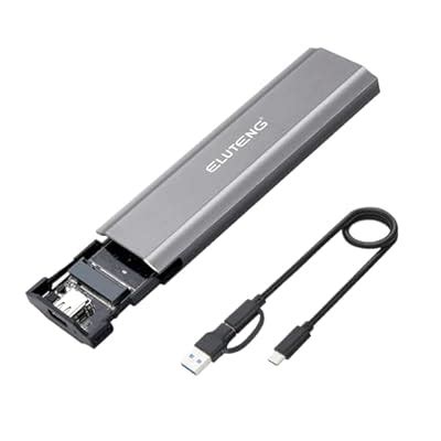 ELUTENG M.2 SSD Enclosure M.2 NVME SATA Dual India | Ubuy