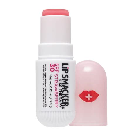 Buy Lip Smackers Kiss Therapy SPF30 Lip Balm, Strawberry, 1 Ounce ...