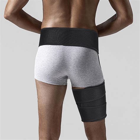 CALADNIS Hip Brace Compression Brace for Hamstring Injury Sprains ...