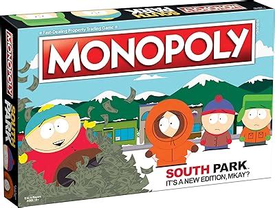 USAOPOLY Monopoly South Park | Based on Comedy Central South India | Ubuy