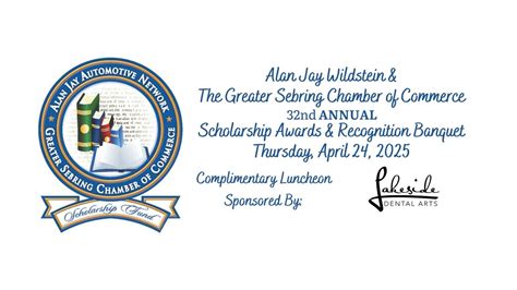 32nd Annual Alan Jay Wildstein & Greater Sebring Chamber of Commerce ...