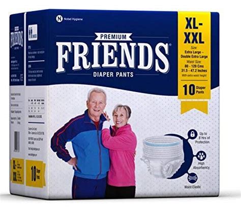 Friends Pull Ups Pants Style Diaper XL-XXL 10 Pcs. Per Pack (2 ...
