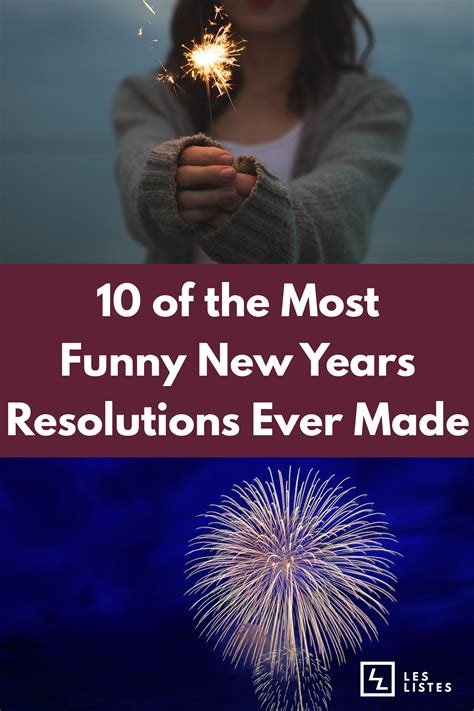 10 of the most funny new years resolutions ever made – Artofit
