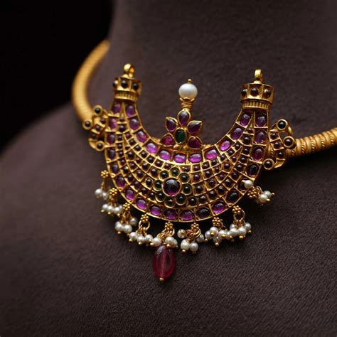 925 Gold Plated Silver Necklace | Rimli.in