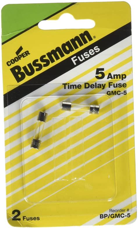 Cooper Bussmann Bp-Gmc-5 Gmc Time Lag Fuse& 2 Pack : Amazon.in: Home ...