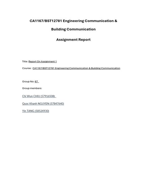 Image result for Example Report Assignment