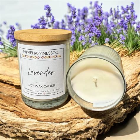 Lavender Soy Wax Candle | 11 Oz Tumbler Jar - Etsy