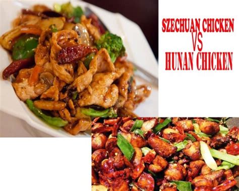Difference Between Szechuan Chicken And Hunan Chicken - Chowman