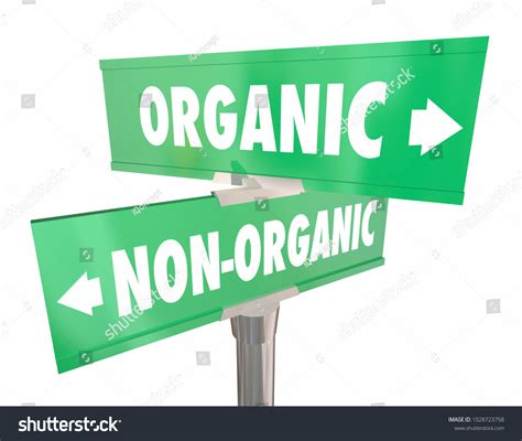 16 Organic Vs Non Organic Food Images, Stock Photos, 3D objects ...