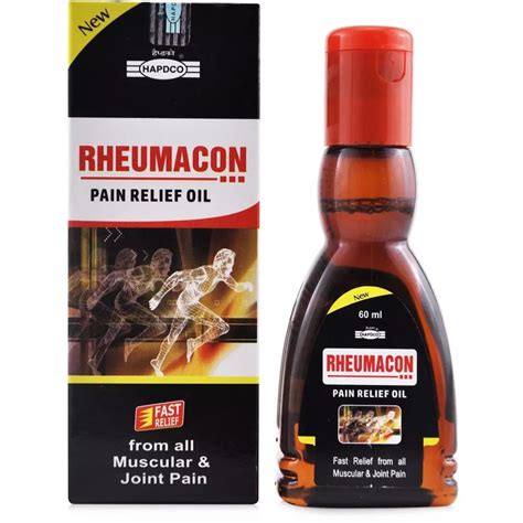 Hapdco Rheumacon Pain Relief Oil | Relieves Joint & Muscle Pain – Homeomart
