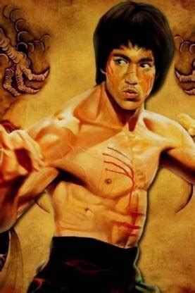 Wall Poster Bruce Lee Hollywood Actor Paper Print - Personalities ...