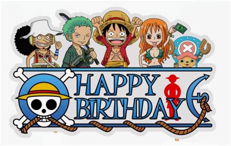 Pin by Mary on Luffy | One piece theme, Anime happy birthday, One piece ...