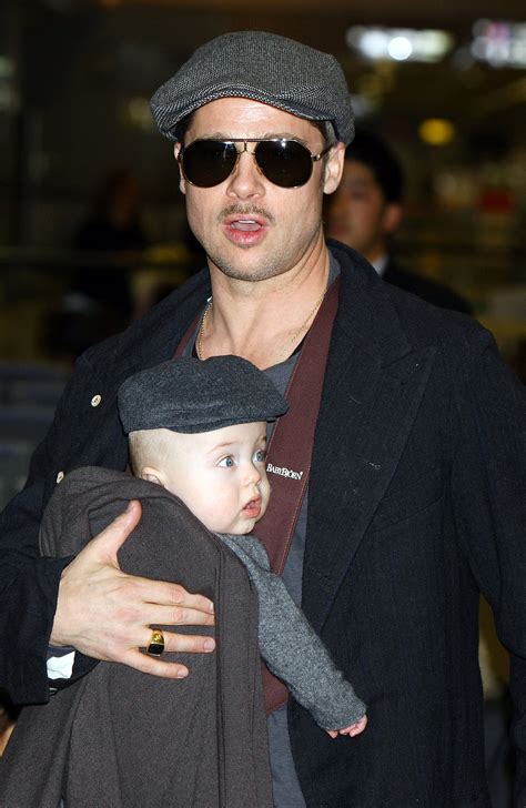 Brad Pitt’s Twin Son Is Taller than Shiloh & with Longer Hair at Recent ...