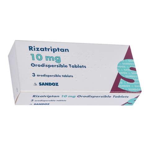 Rizatriptan 10mg Orodispersible Tablets - Evermore