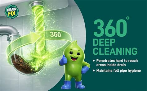 DrainFix Natural Drain Cleaner Powder | Sink Clog Remover 100 g ...