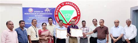 SOA signs MoU with Armoured Vehicles Nigam Limited — SOA | SIKSHA 'O ...