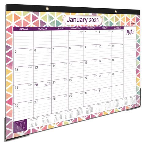 Snapklik.com : 2025 Desk Calendar - January 2025 To December 2025 ...
