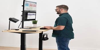 SOL Dual Monitor Vertical Stand for Two Monitors | Supports 13-27 ...