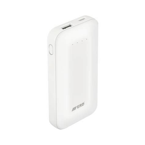 Buy ERD PB-120 Power Bank 10000 MAh, White at Best Price in Noida