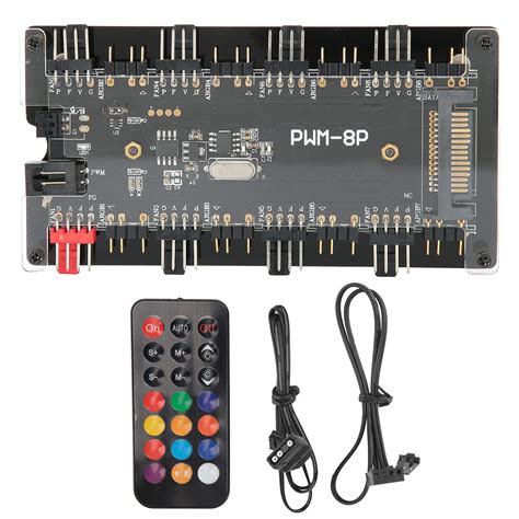 Buy GROLOVERGB Hub Argb Msi Fan and Arctic A RGB Controller Box 3 Pin ...