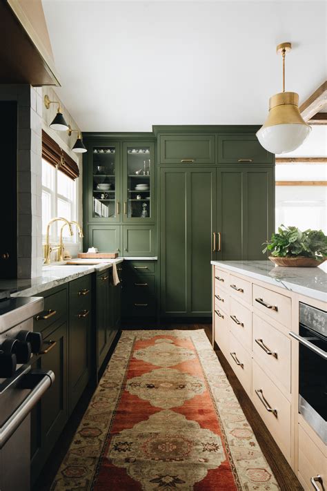 Design Trend: Green Kitchen Cabinets