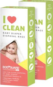 SIRONA Baby Diaper Oxo Biodegradable 30 Bags (2 Pack - 15 Bag Each ...