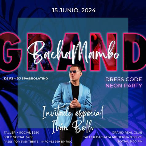 GRAND BACHAMAMBO - Noche de Salsa y Bachata Social, Grand Real Club ...