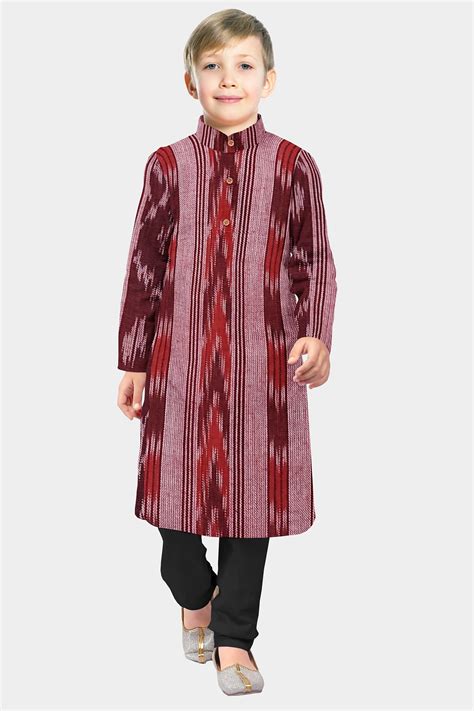 Boy's Handloom Kurta – WeHandlooms